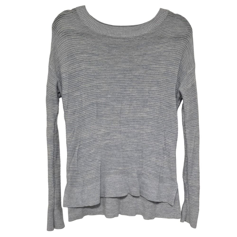 LOFT WOMEN'S SWEATER PULLOVER Med Light Grey